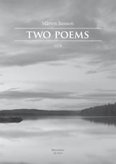 Two Poems SATB Choral Score cover